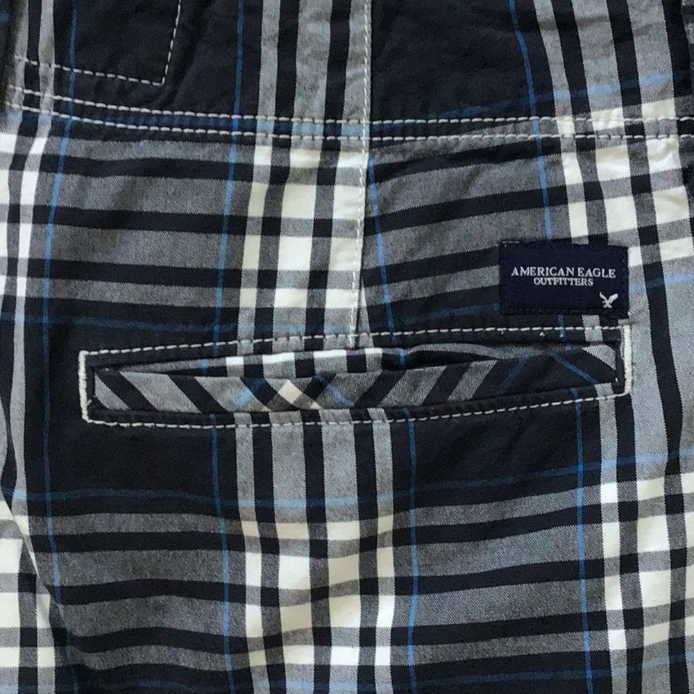 American Eagle Plaid Longboard Shorts - Picture 5 of 7